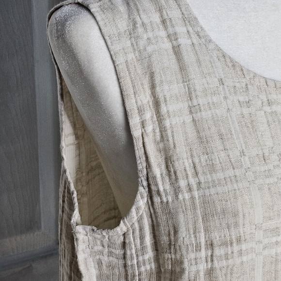 NWT Eileen Fisher Sleeveless Dress Medium - Picture 7 of 14